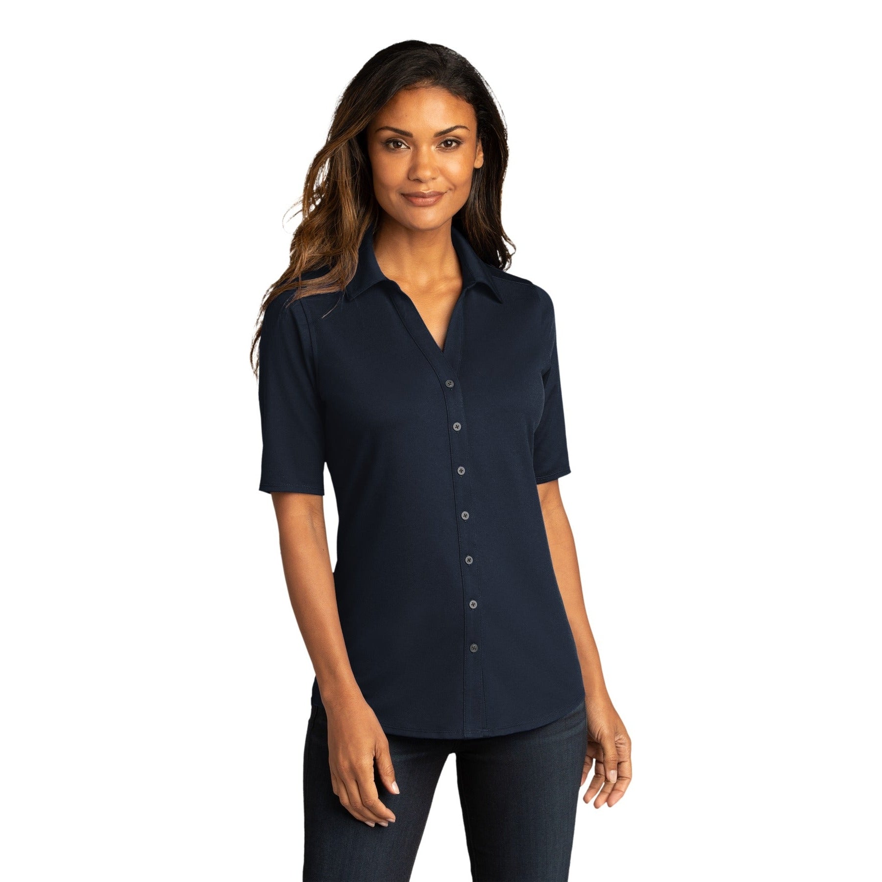 Port Authority-Port Authority® Women's City Stretch Top. LK682-MedTech-4